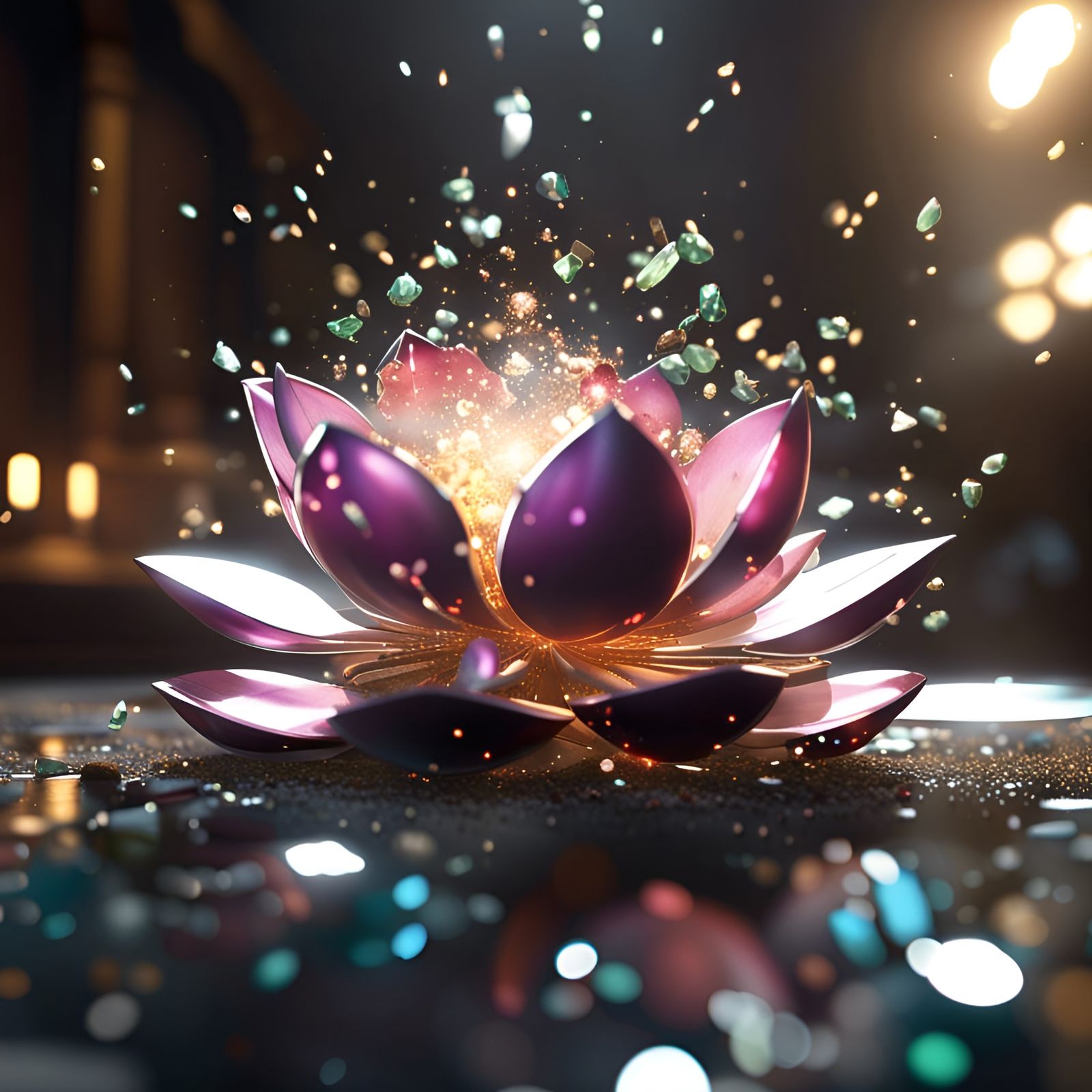 Jeweled Lotus Disintegrating: CryEngine Render