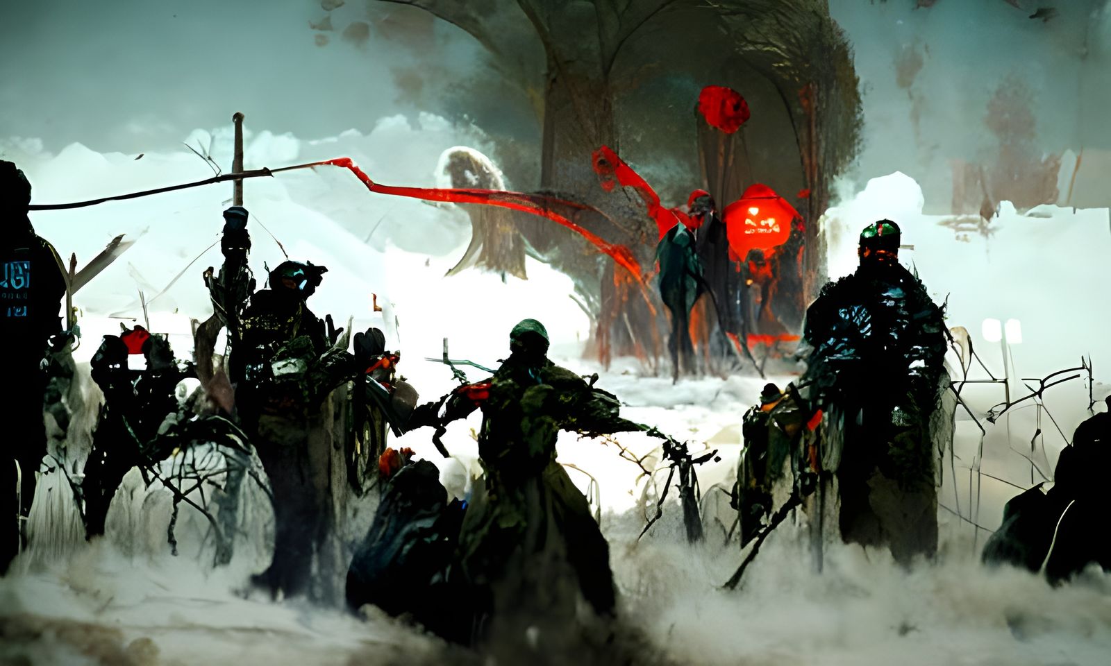 Ukraine Victory in Epic Battle, Sinister Crowd