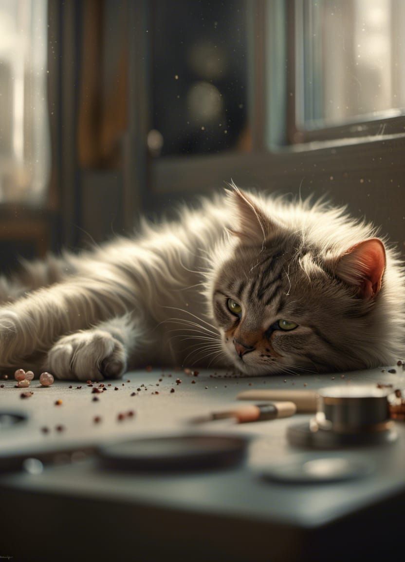 What do cats dream of?