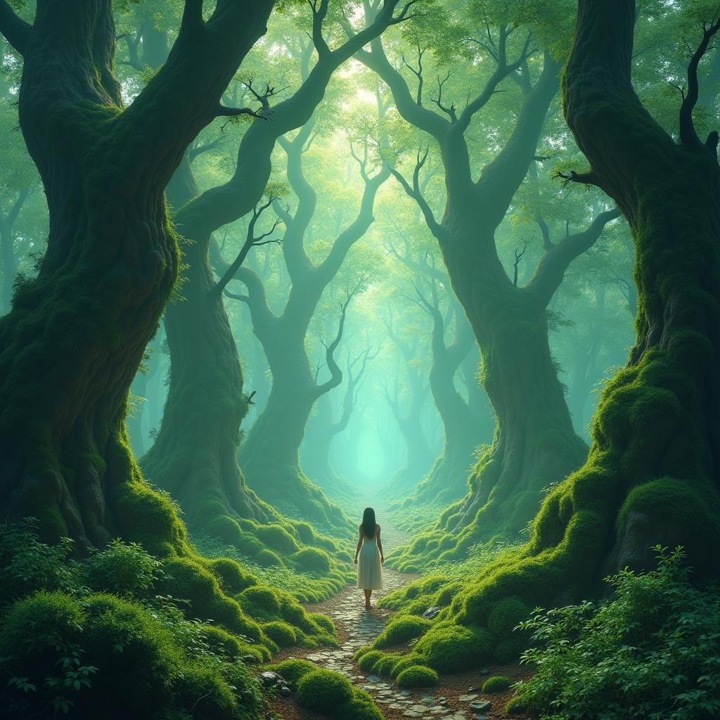 Mystical Queendom in an Enchanted Forest