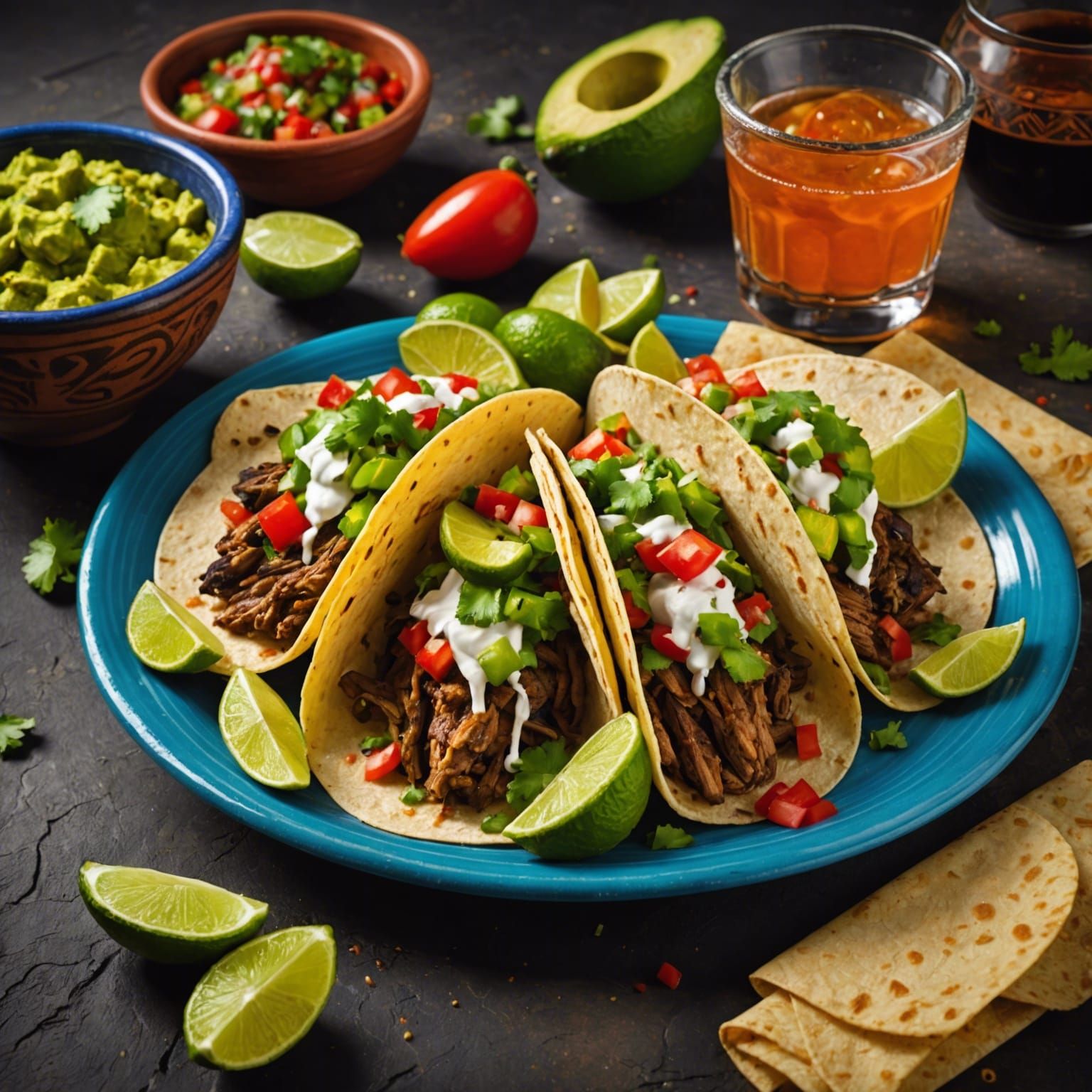 Tacos, Guacamole, and Tequila: A Mexican Feast