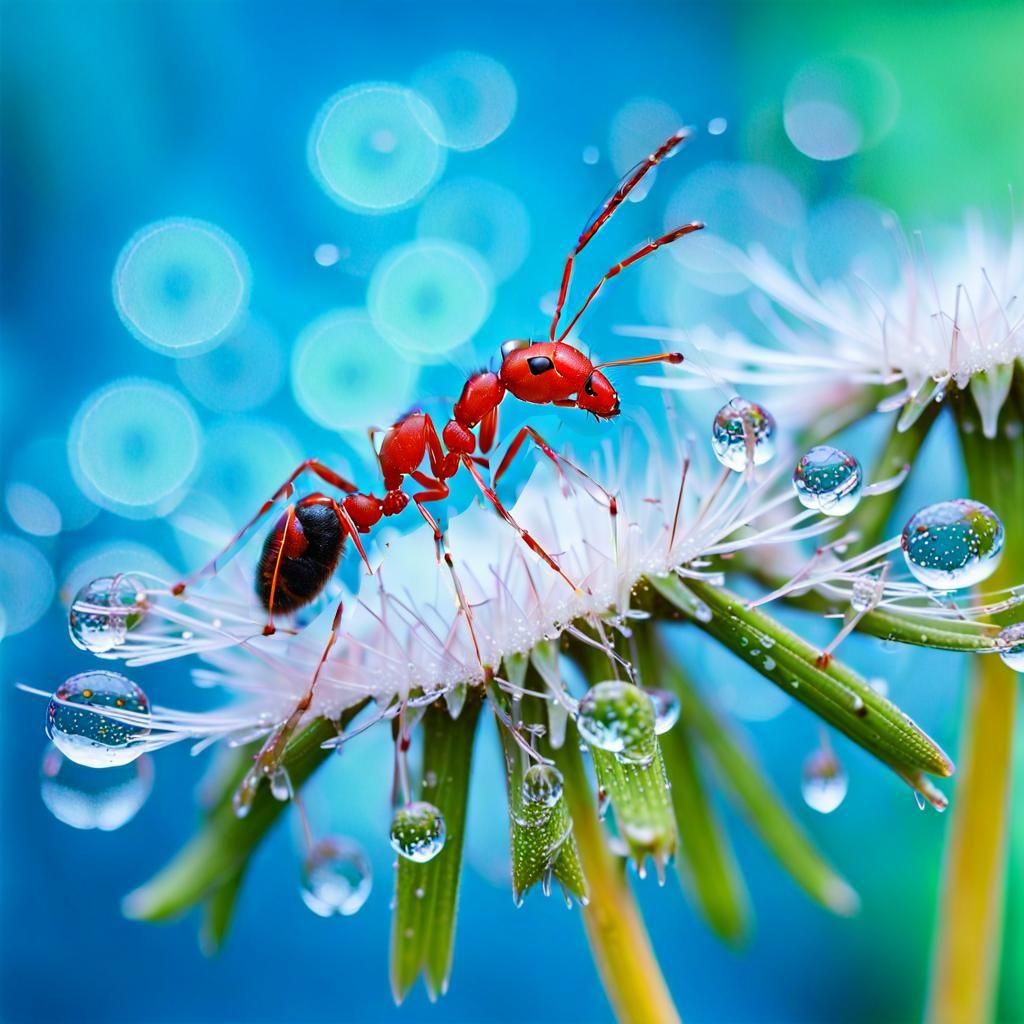 Red Ant Generated by AI