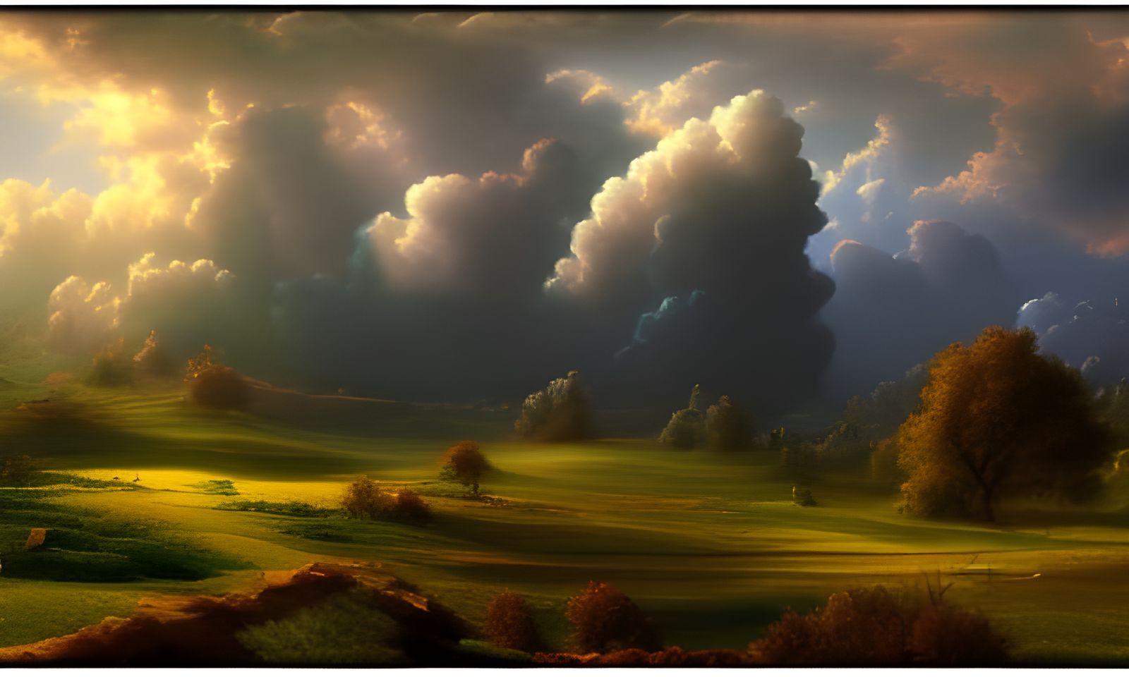 God Creates Earth: Epic Digital Matte Painting