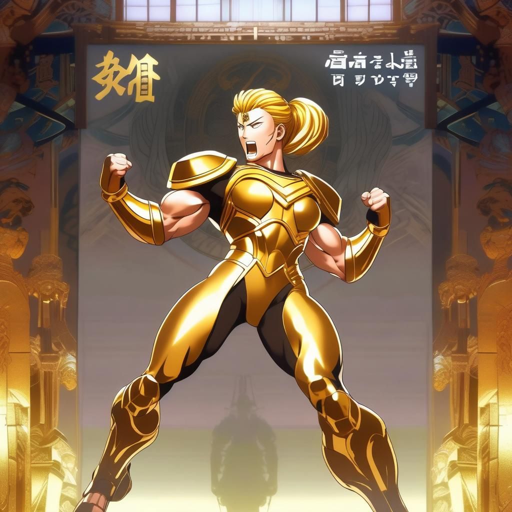 Goddess in Ancient Toga: Anime Style Illustration