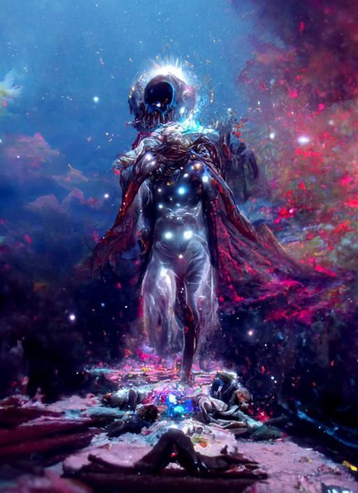 Cosmic Being's Hallucination: Holographic Astral Illustratio...