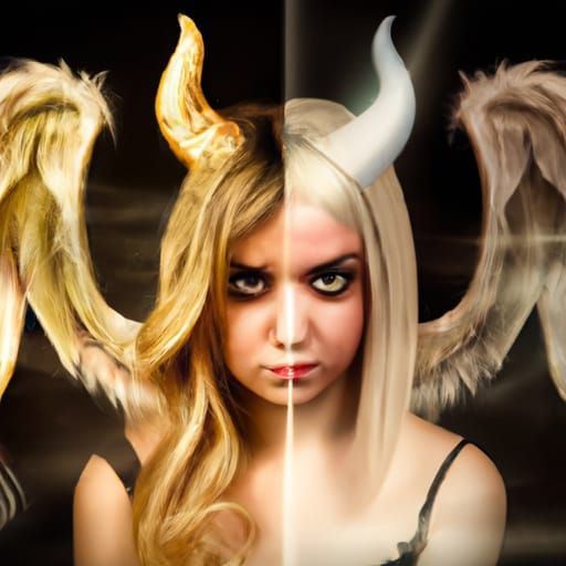 Terrifying Nephalem Hybrid Chooses Between Angel and Demon