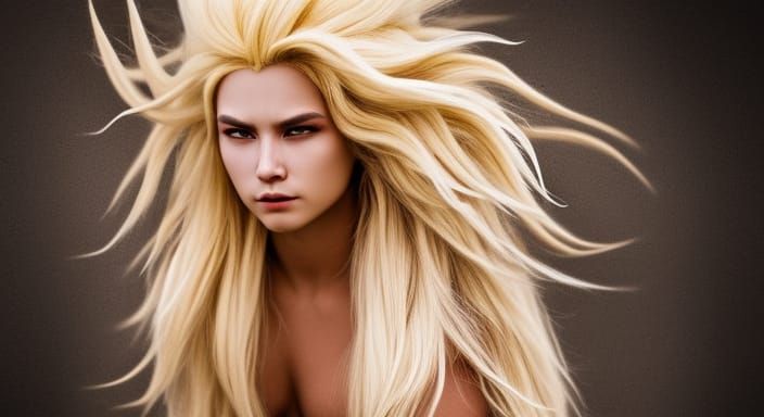 Live Action Super Saiyan Portrait in Caravaggio Style