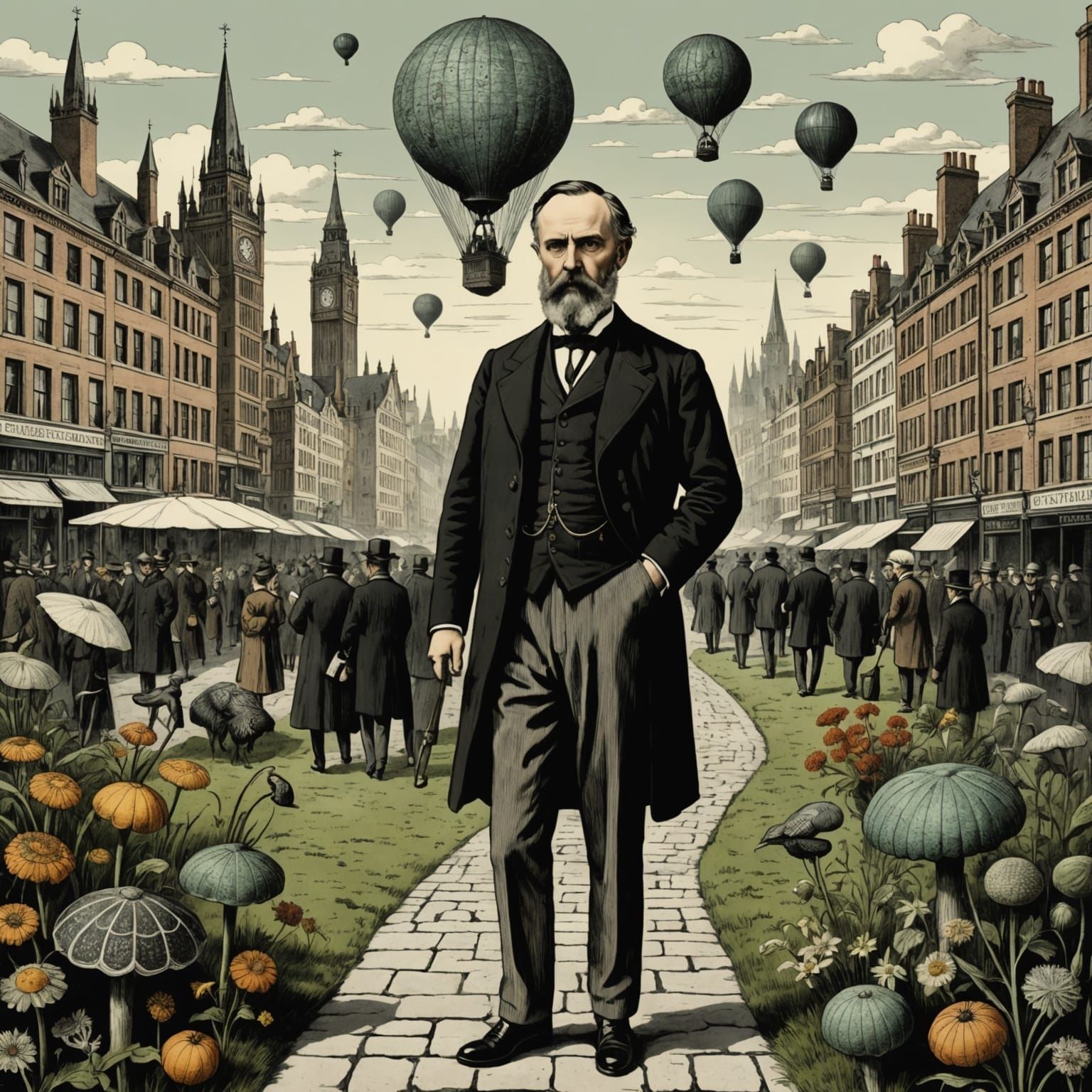 A Painterly World in London's Style