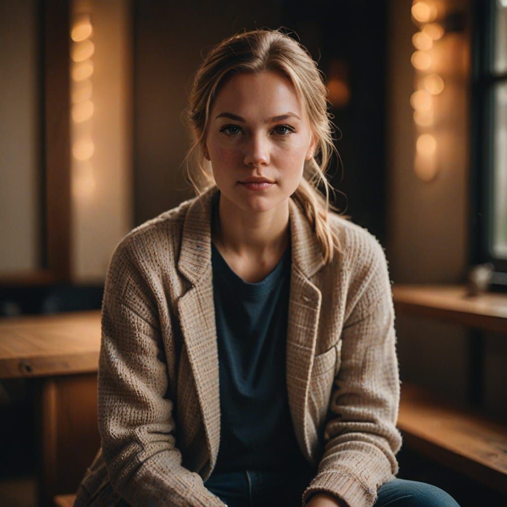 Lindzee: Cinematic Portrait with Soft Natural Light