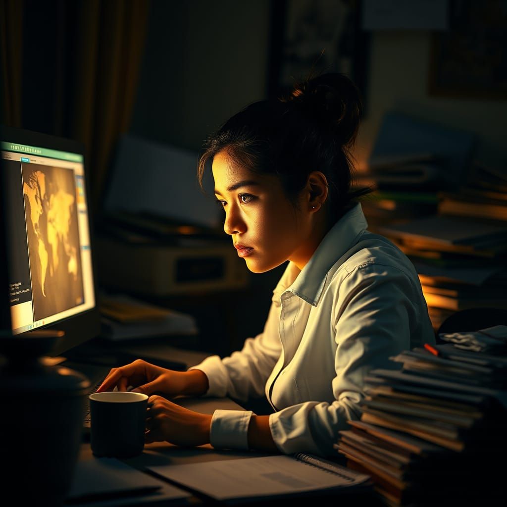 Filipina Investigative Journalist Unravels Web of Deceit