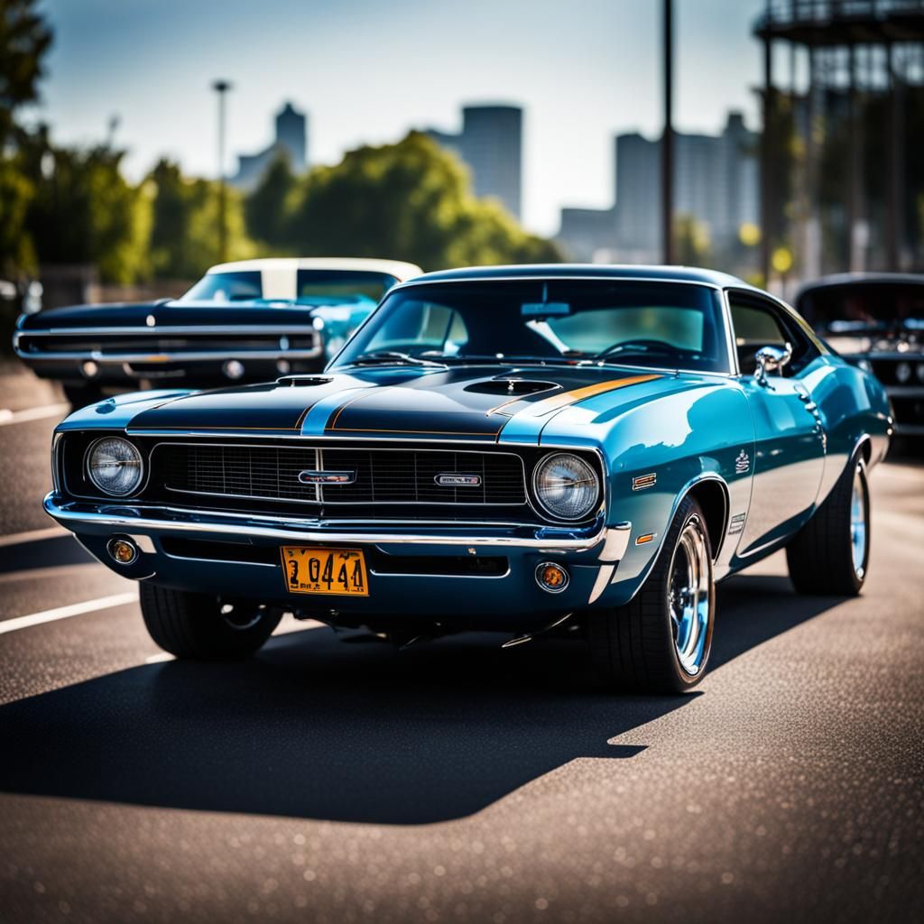 American Muscle Cars: Professional Automotive Photography