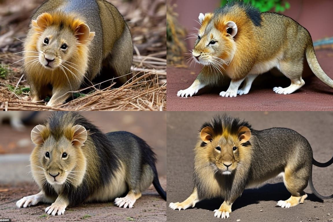 Lion-Rat Hybrid: A Strange Creature