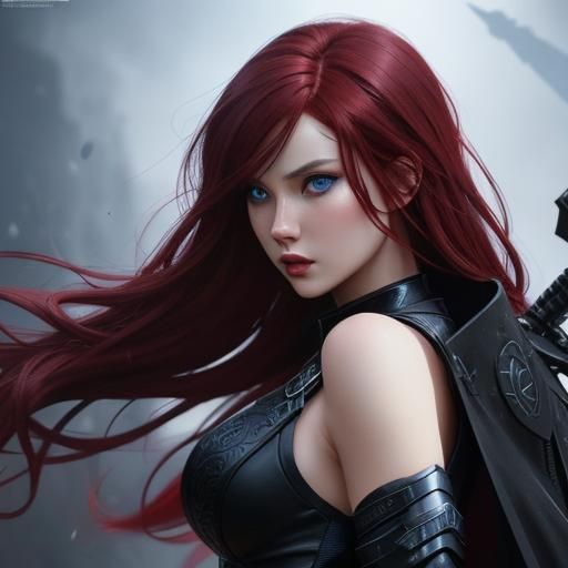 Hyperrealistic Redhead Portrait with Dramatic Lighting