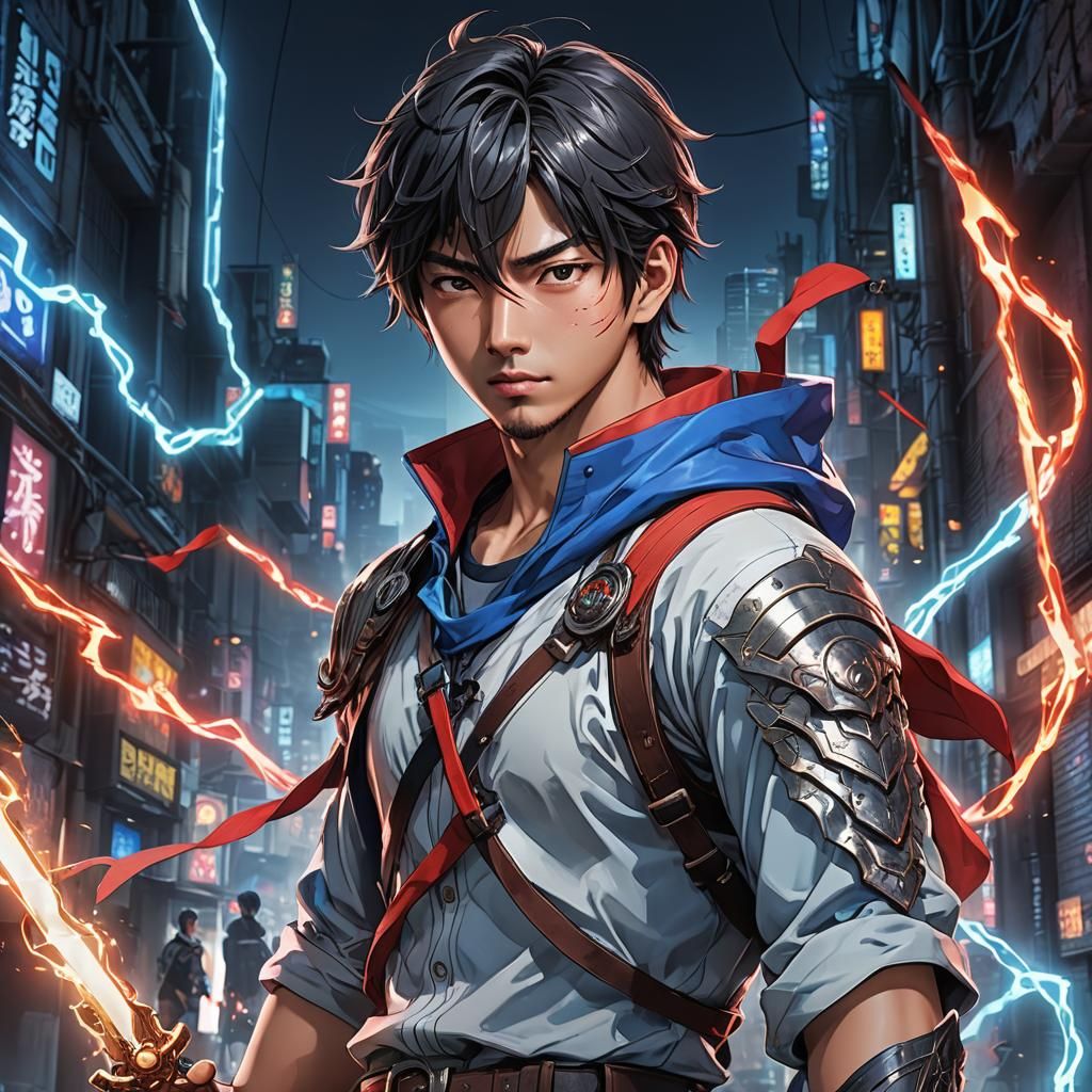 Heroic Anime Sung Jin-Woo in Mystical Dungeon