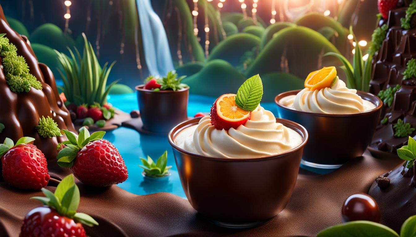 Fantasy World of Ice Cream and Soda