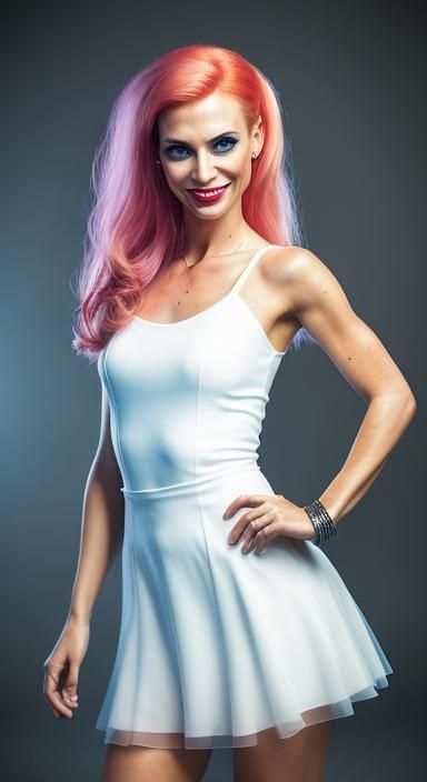 Evil Smile in a Fantasy Country Portrait