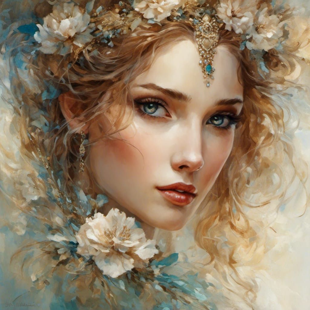 Radiant Feminine Beauty Unveiled