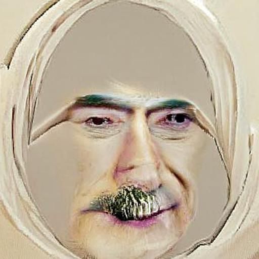 Monkey Flower Man: AI Generated Concept