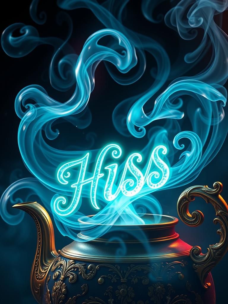 Ornate Kettle's Vaporous HISS in Fantasy Concept Art