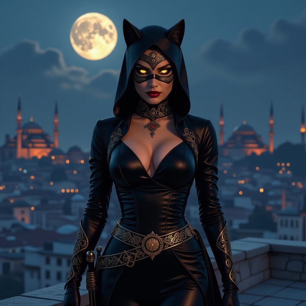 Ottoman Catwoman: Night Thief Sultana of Istanbul