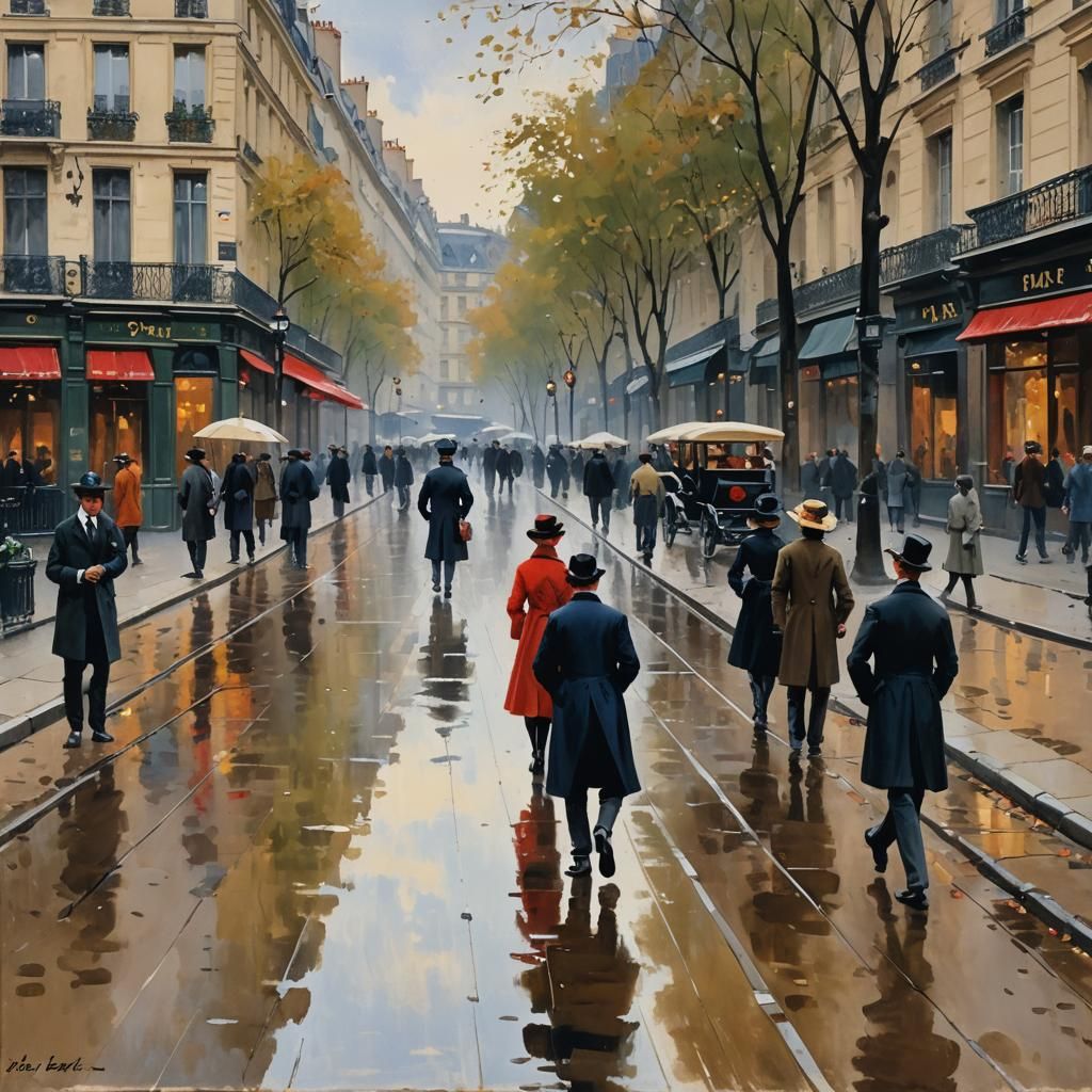 "A walk through Paris"