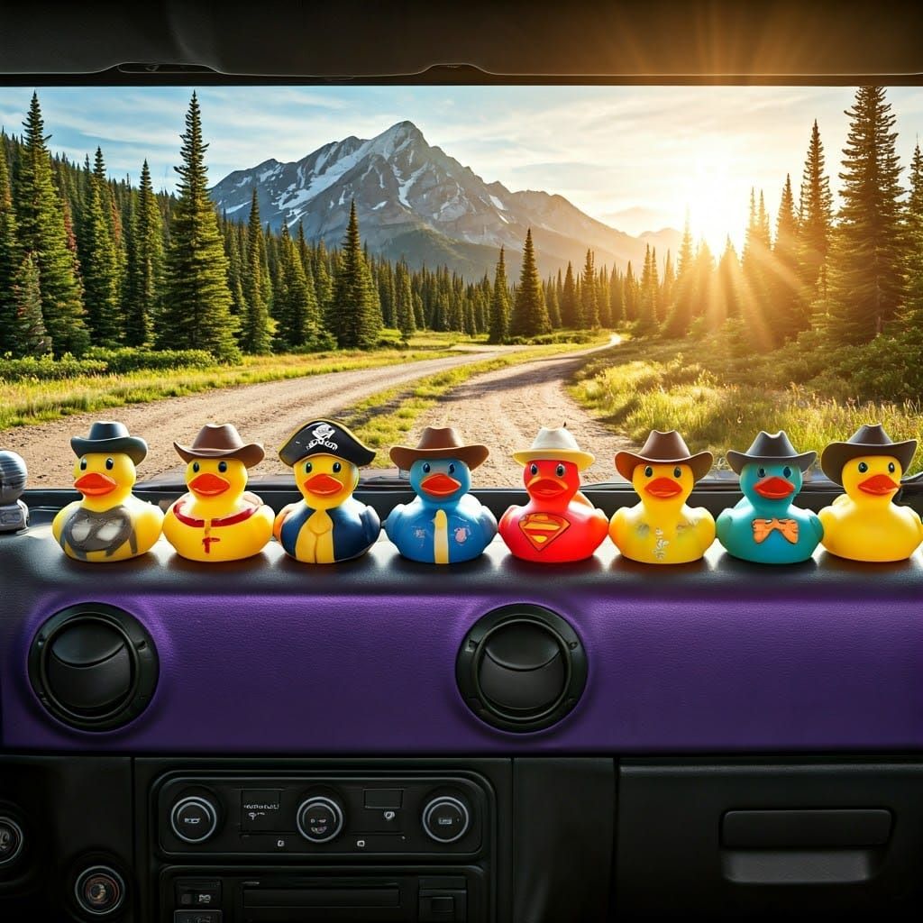Purple Jeep, Golden Peaks, and a Flock of Fun