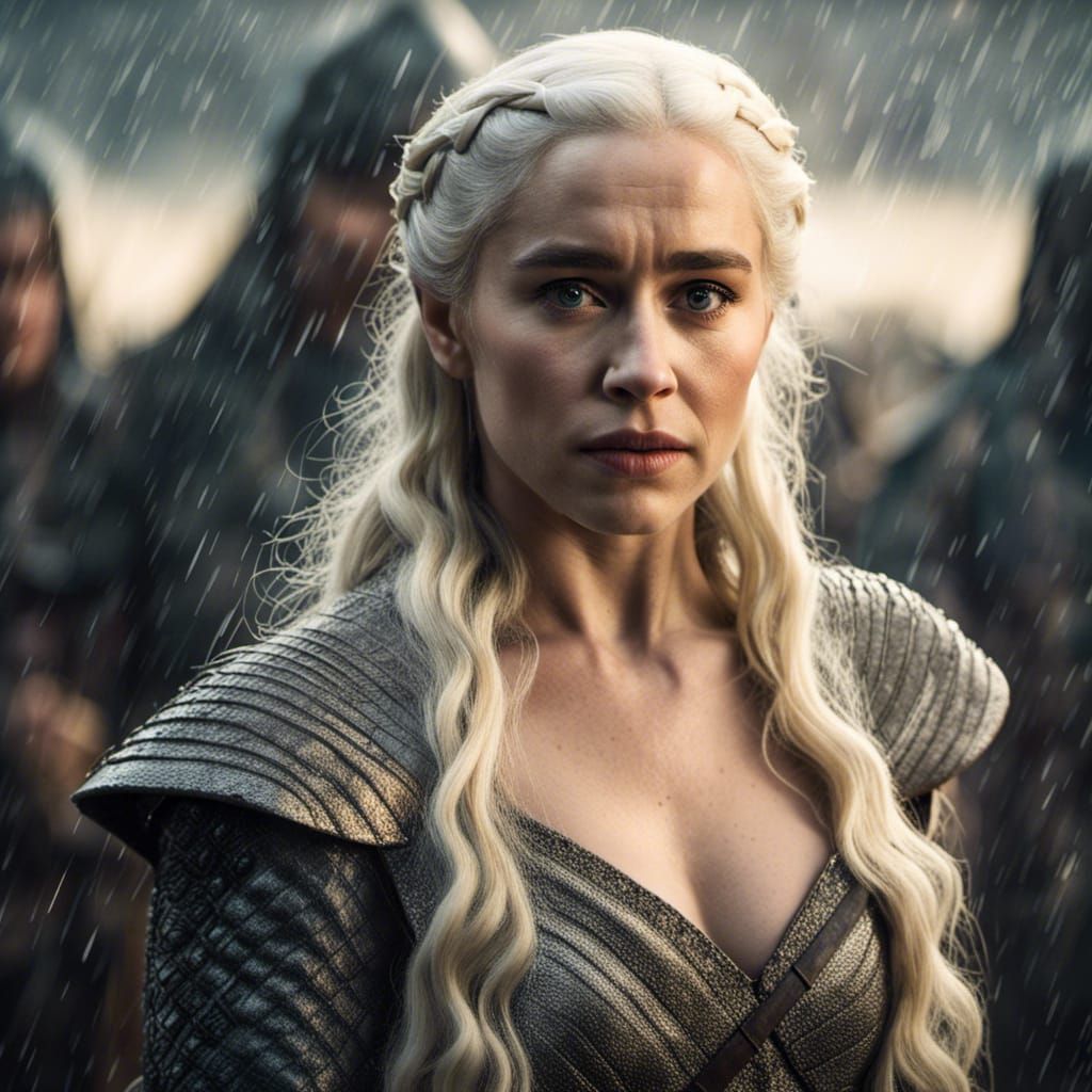 Emilia Clarke as Daenerys Targaryen