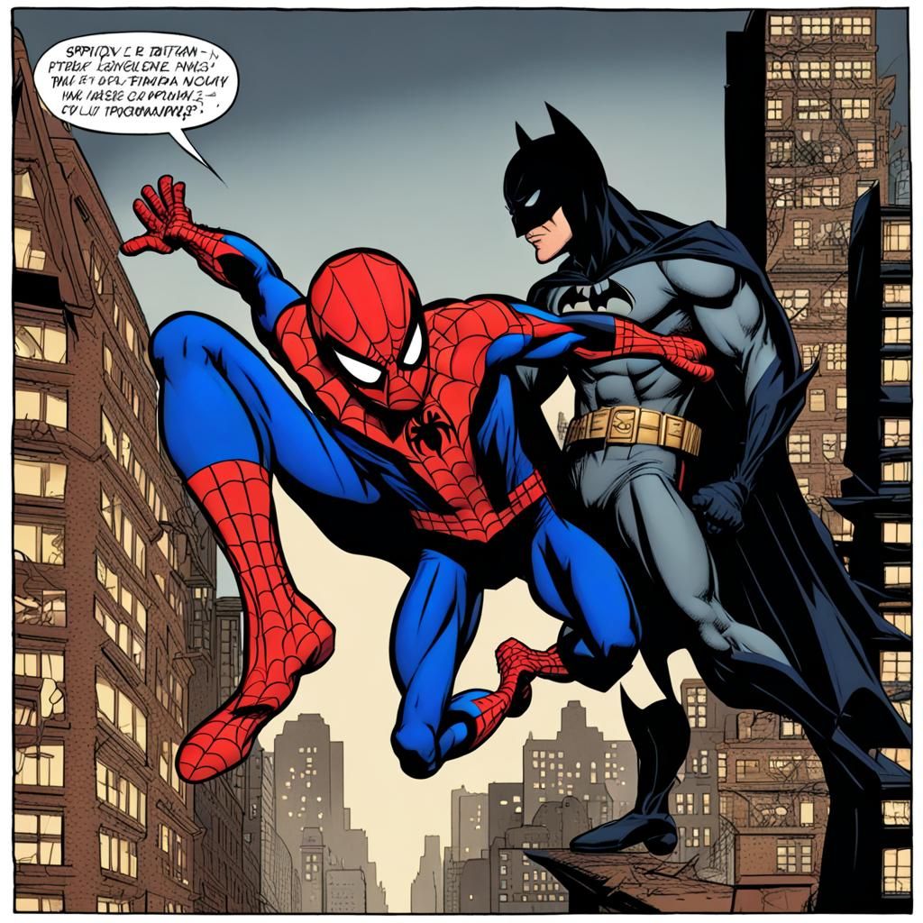 Spider-Man vs Batman: Epic Showdown