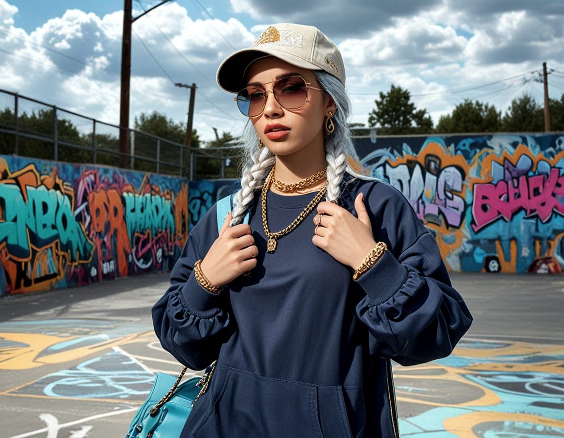 Elsa the Rapper, Skatepark Graffiti Queen