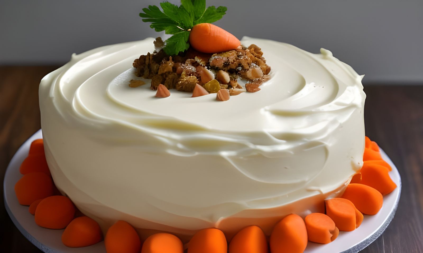 Hyperdetailed Carrot Cake 64 Megapixel DSLR