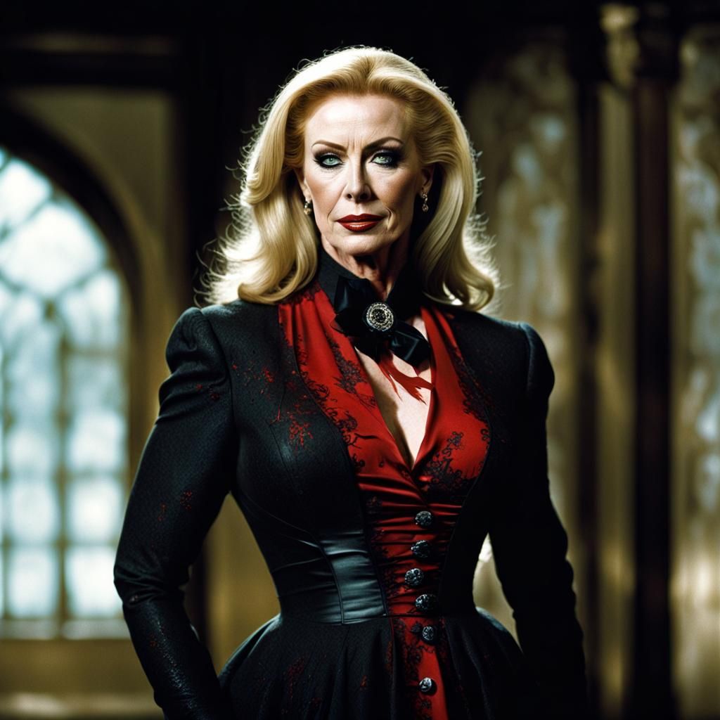 Shannon Tweed: Rogue Dress and Blood in Cinematic Horror