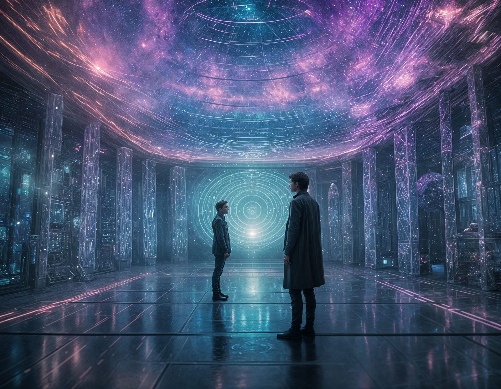 Ethereal Quantum Computer on a Sacred Alien World, Shot in C...