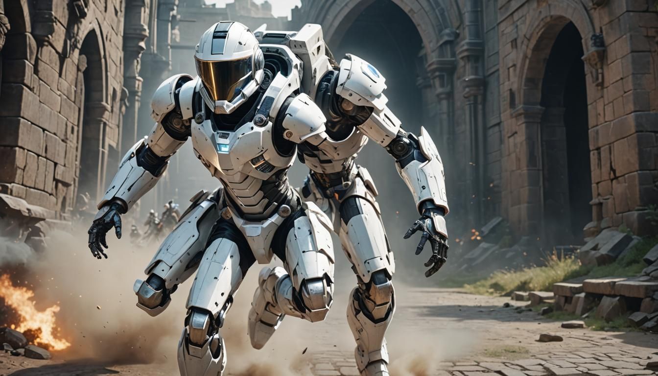 Android Speeds Through Sci-Fi Portal in Cyber-Armor