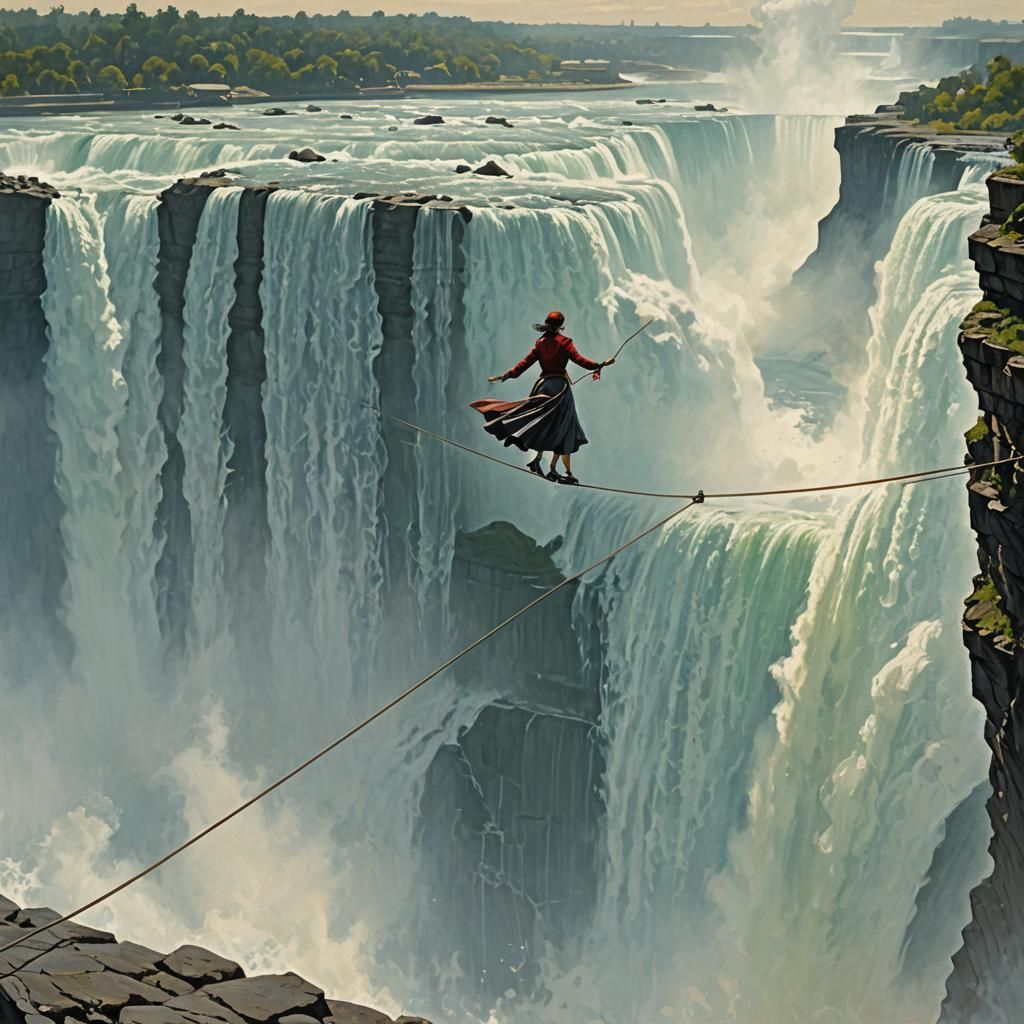 Niagara Falls Tightrope Walker: Sinister Crossing