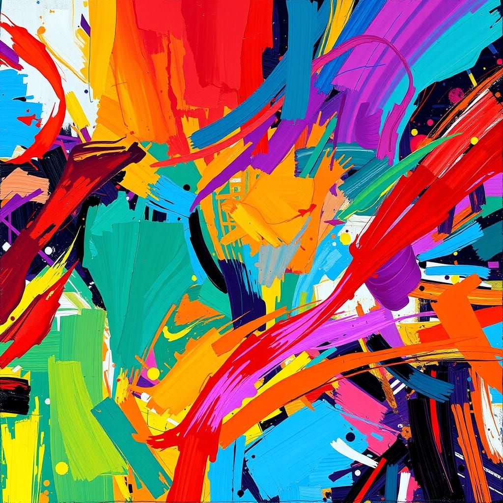 Ethereal Deck of Cards in Vibrant Synthetic Style