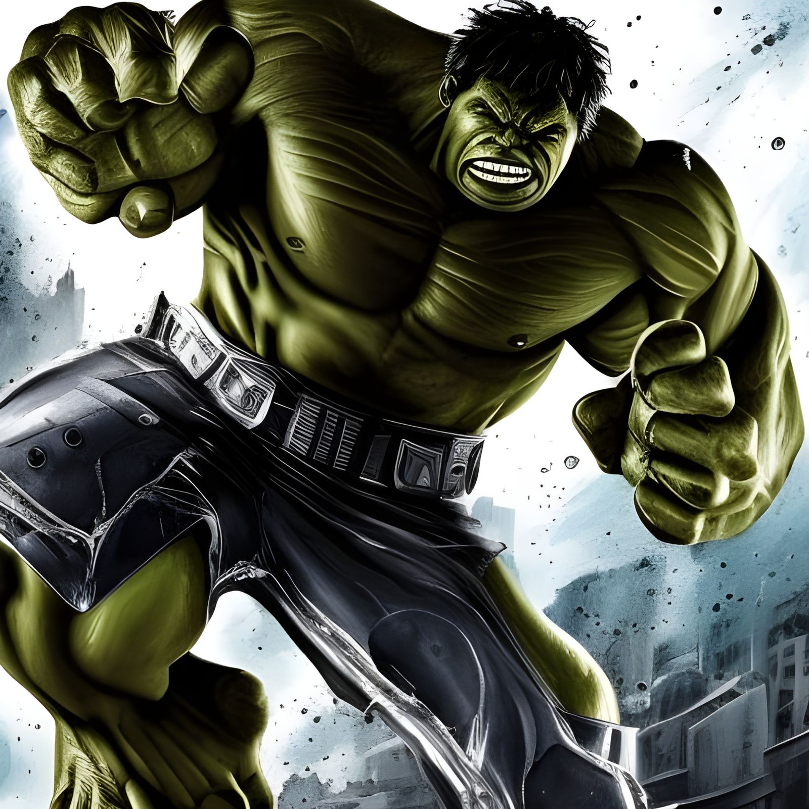 The hulk aka Bruce Banner