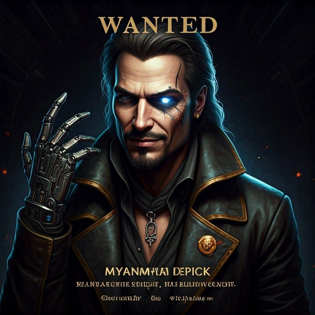 Wanted: Space Pirate Myanmar Depick