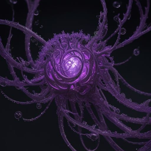 Dark Fantasy Flesh Mass in Hyper-Realistic Detail