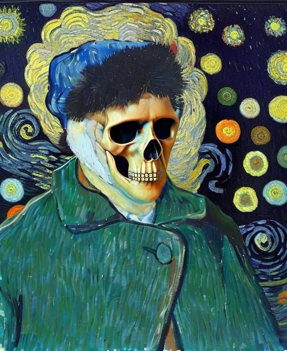 Starry Night Impression: A Post-Impressionist Masterpiece