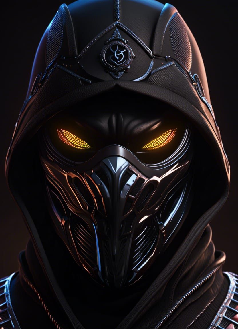 Noob Saibot Portrait in Unreal Engine 5