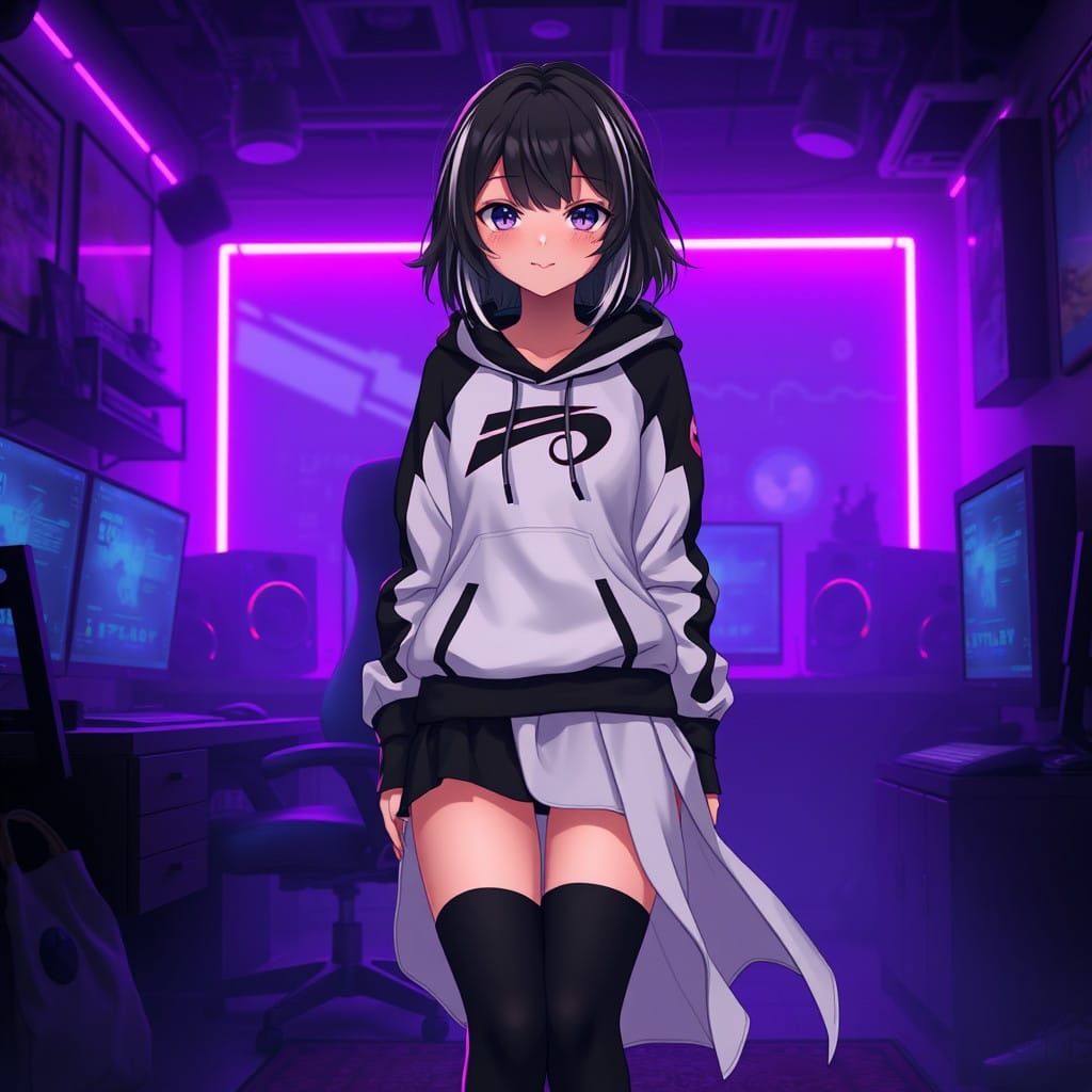 Youthful Androgynous Figure in Dark Enchanted Realms