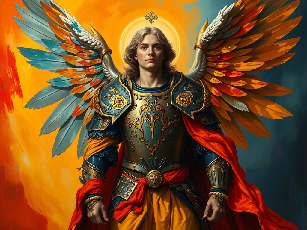 Archangel Michael in Baroque Splendor