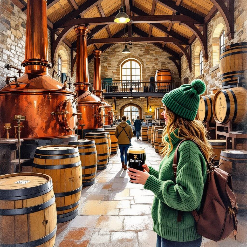 Guinness Storehouse Visit: A Whimsical Irish Adventure