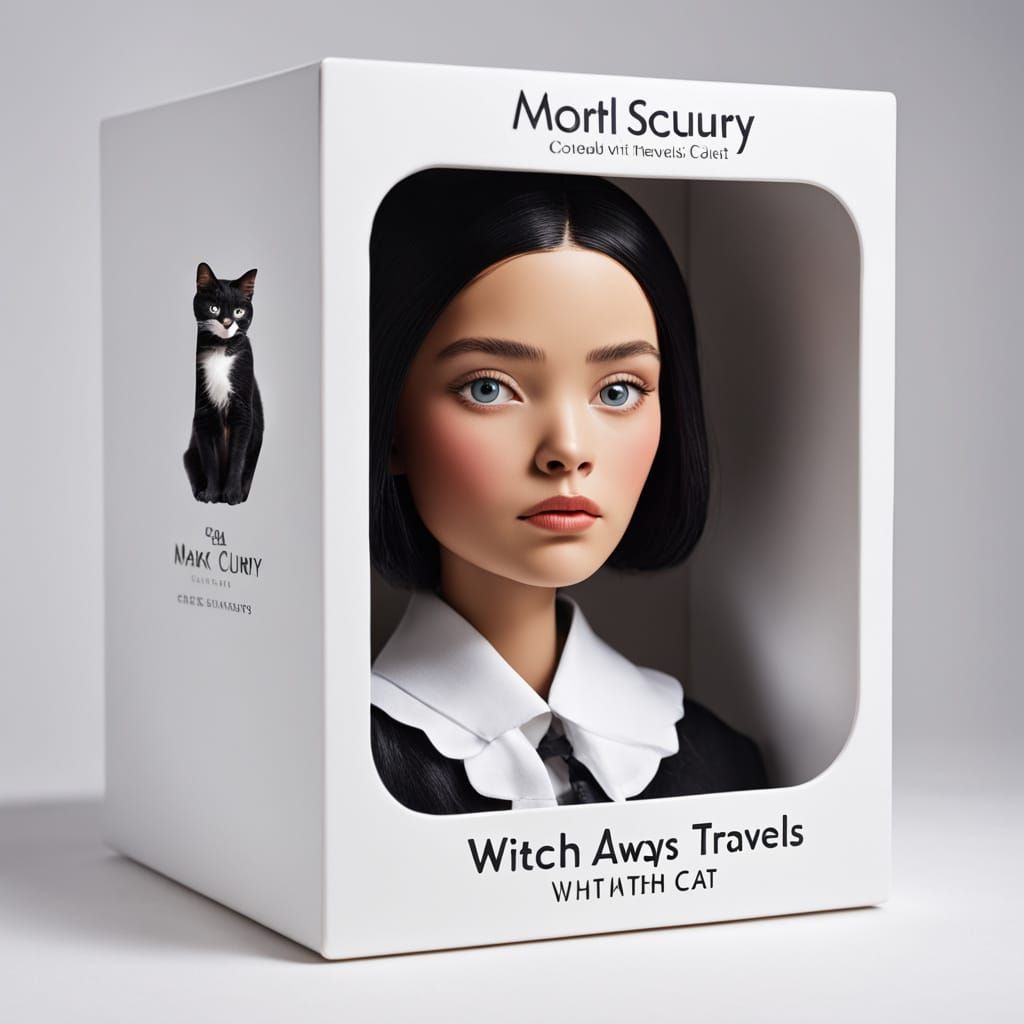 A Witch's Traveling Companion Box in Realistic 3D Collectibl...