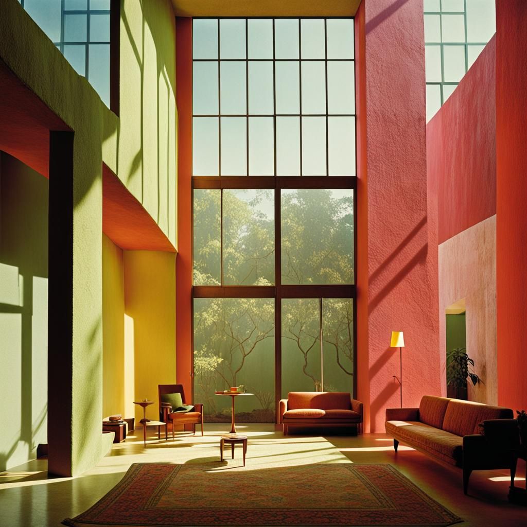 Minimalist Interior Inspired by Luis Barragan