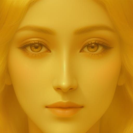 Ethereal Goddess with Radiant Eyes