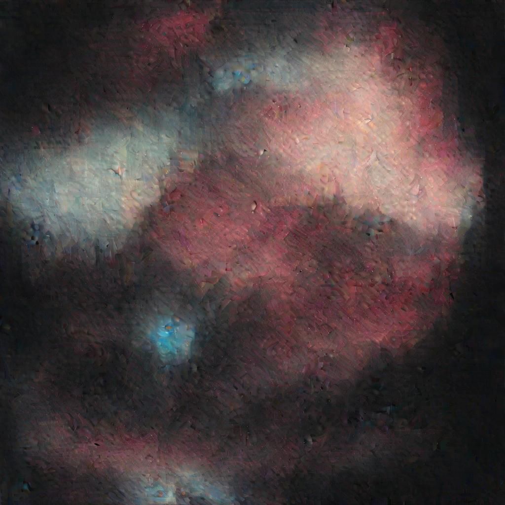 Psychedelic Landscape with Dark Shadows and Scarred Forests