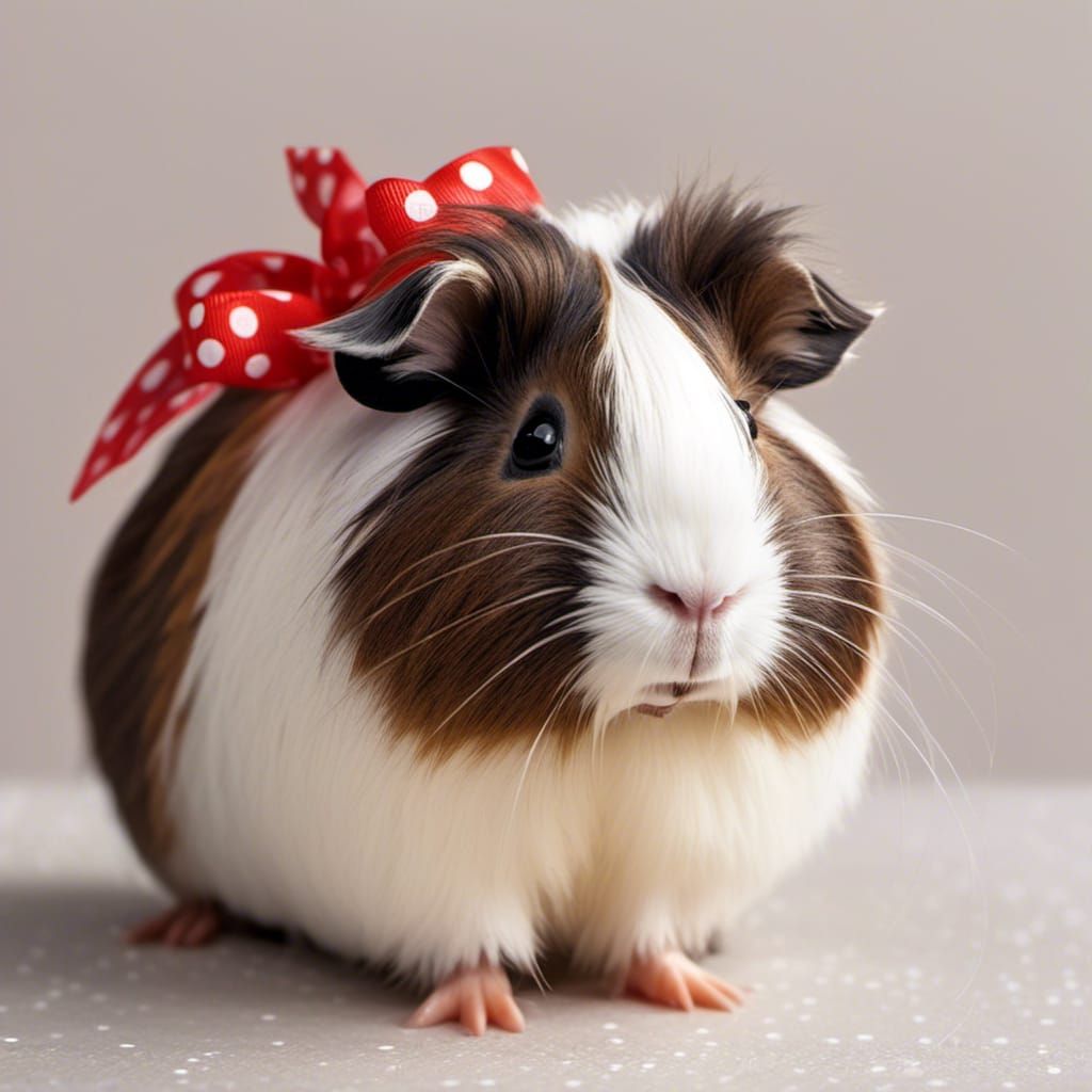 Guinea Pig Snuggles in Soda Cup