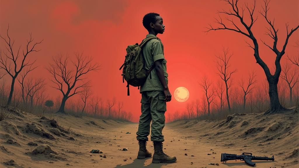 Child Soldier in War-Torn Sierra Leone