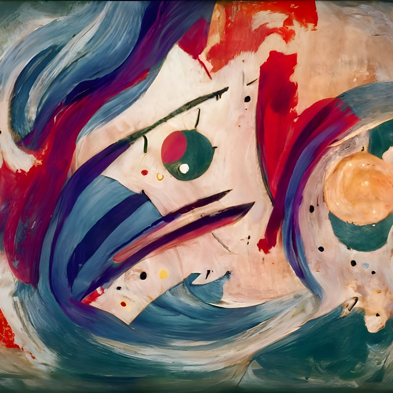 Angry Lagoona in Expressionist Style